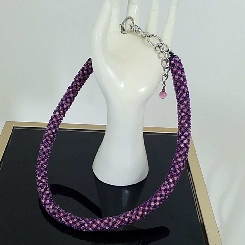 Custom made Twisted necklace.